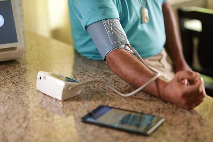 Philips Remote Member Monitoring Solution with Blood Pressure Cuff