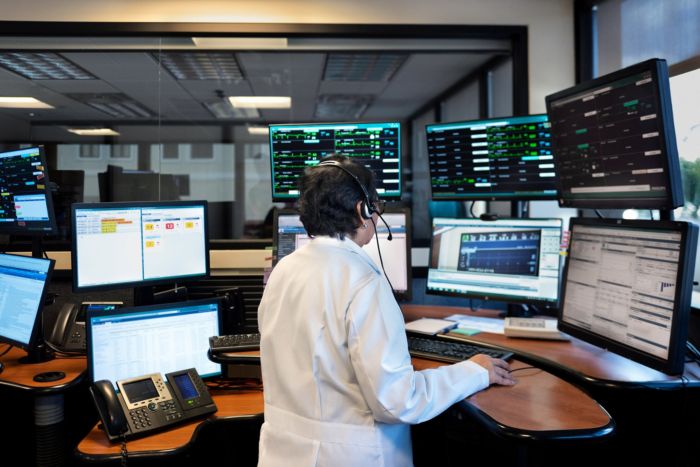 Philips tele-critical care center