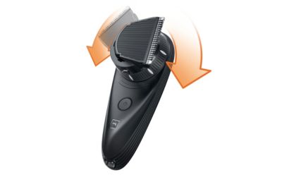 philips diy hair clipper with rotating head