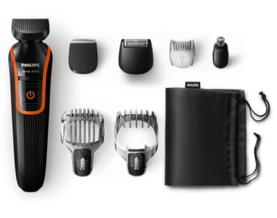 Philips Recortador de barba y pelo 7 en 1 QG3340/16
