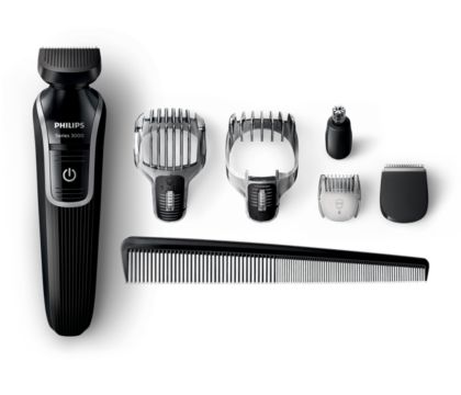 Multigroom Series 3000 6 In 1 Beard Hair Trimmer Qg3342 13 Philips