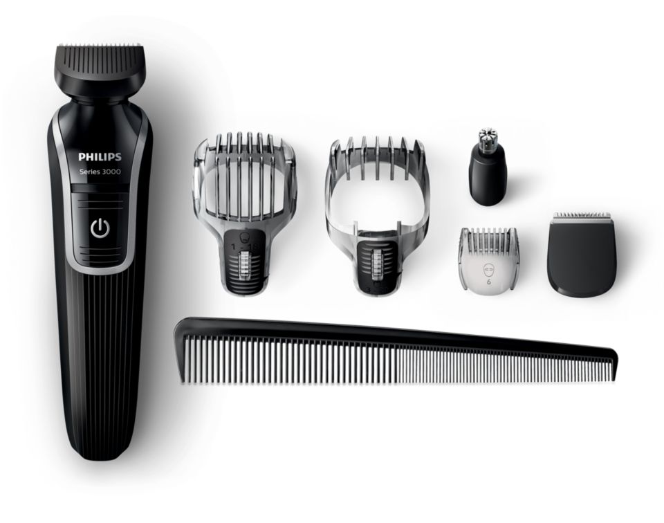 Multigroom Series 3000 6 In 1 Beard Hair Trimmer Qg3342 13 Philips