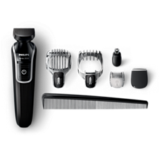 QG3342/13 Multigroom series 3000 6-in-1 Beard & Hair trimmer