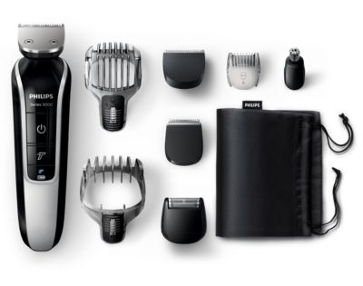 Philips Recortador de barba y pelo 8 en 1 QG3371/16