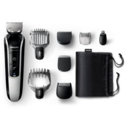 Multigroom series 5000 Kit multifunzione impermeabile VISO, CAPELLI