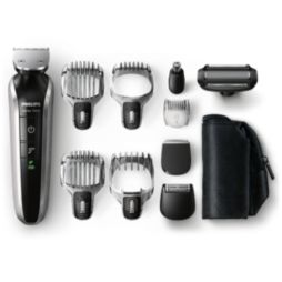 Multigroom series 7000 Tondeuse visage et corps 10&nbsp;en&nbsp;1