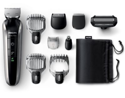 how to cut men's hair with philips trimmer