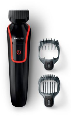 Philips 2 peines-guía y 18 posiciones de longitud y barbero QG410/16