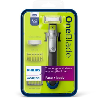 philips oneblade hair and body