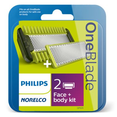 philip oneblade face and body
