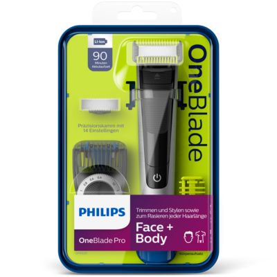 philips oneblade body and face