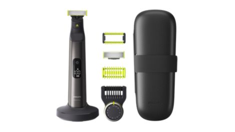 Philips OneBlade Pro Face + Body QP6650/30 Produktbild herunterladen (öffnet sich in einem neuen Fenster)