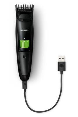 philips trimmer usb charging