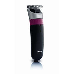 Stubble and beard trimmer