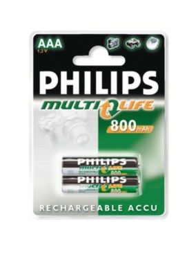 aaa rechargeable battery for philips trimmer