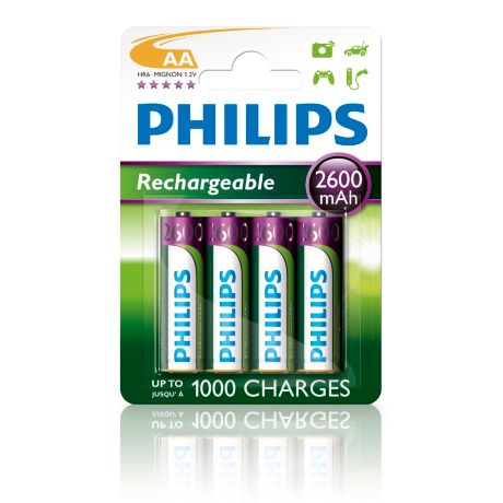 R6B4B260/27  MultiLife R6B4B260 Rechargeable accu