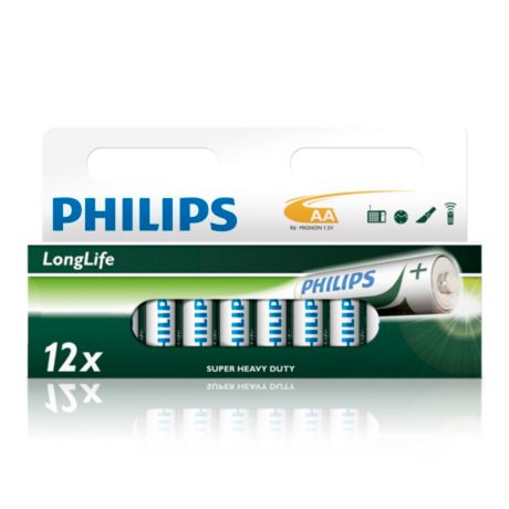 R6L12B/00  LongLife R6L12B Battery