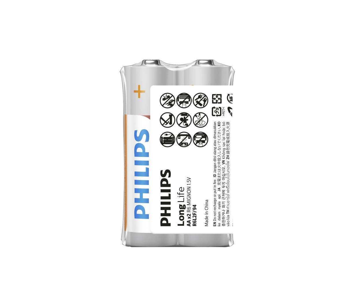 LongLife Battery R6L2F/94 Philips
