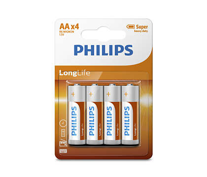 LongLife Battery R6L4B/10 | Philips