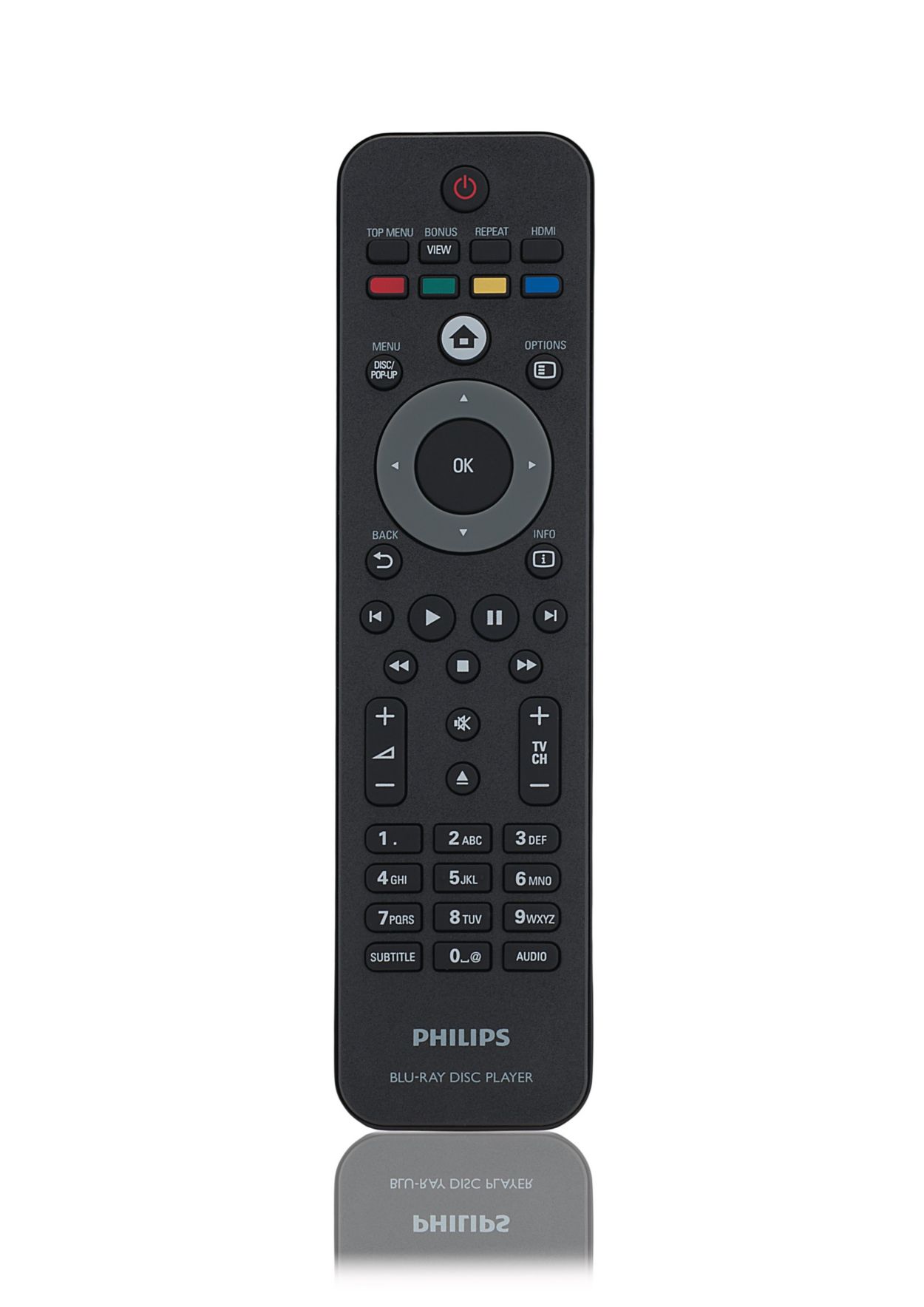 Remote Control For Blu Ray Player Rc4749 01 Philips