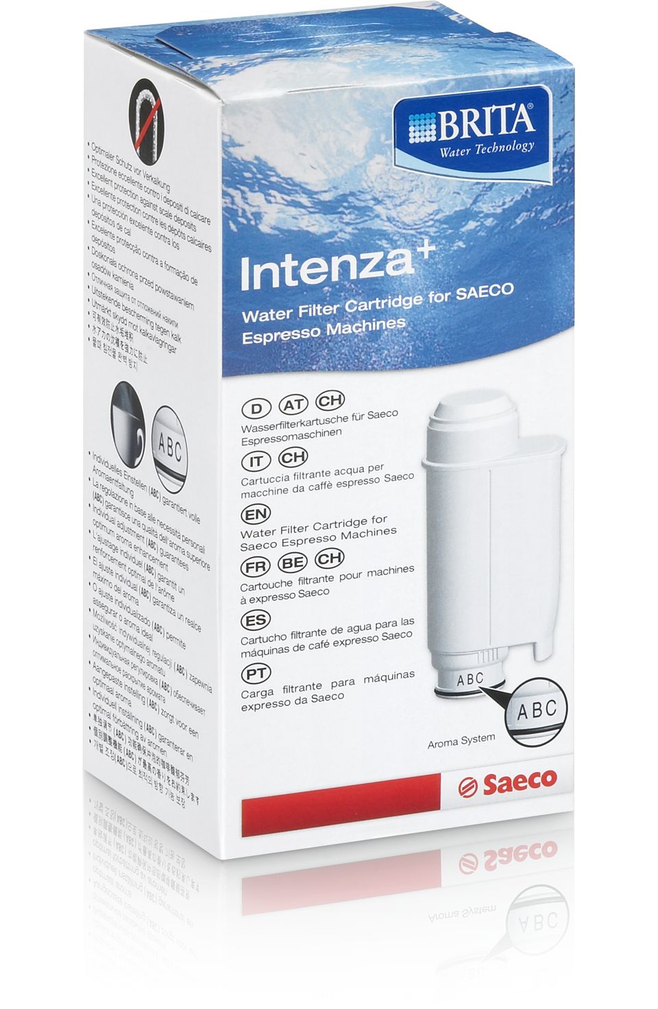 Brita Intenza+ water filter cartridge RI9113/36 Saeco