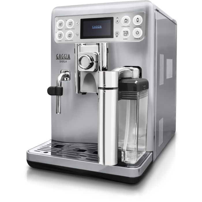 Just press a button to enjoy a creamy cappuccino