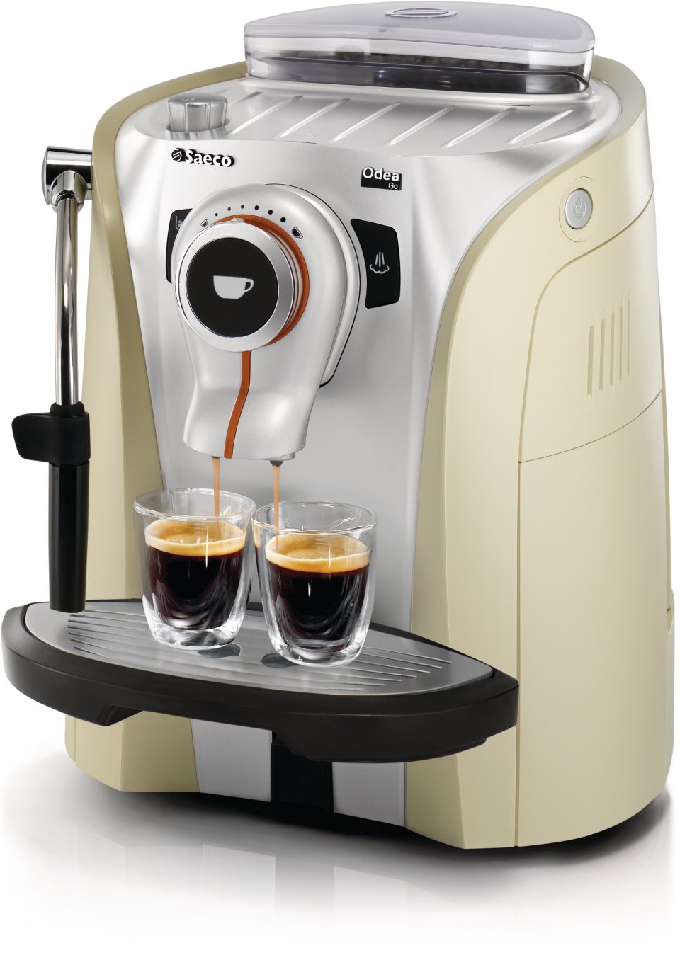 Espresso in trendigem und funktionalem Design