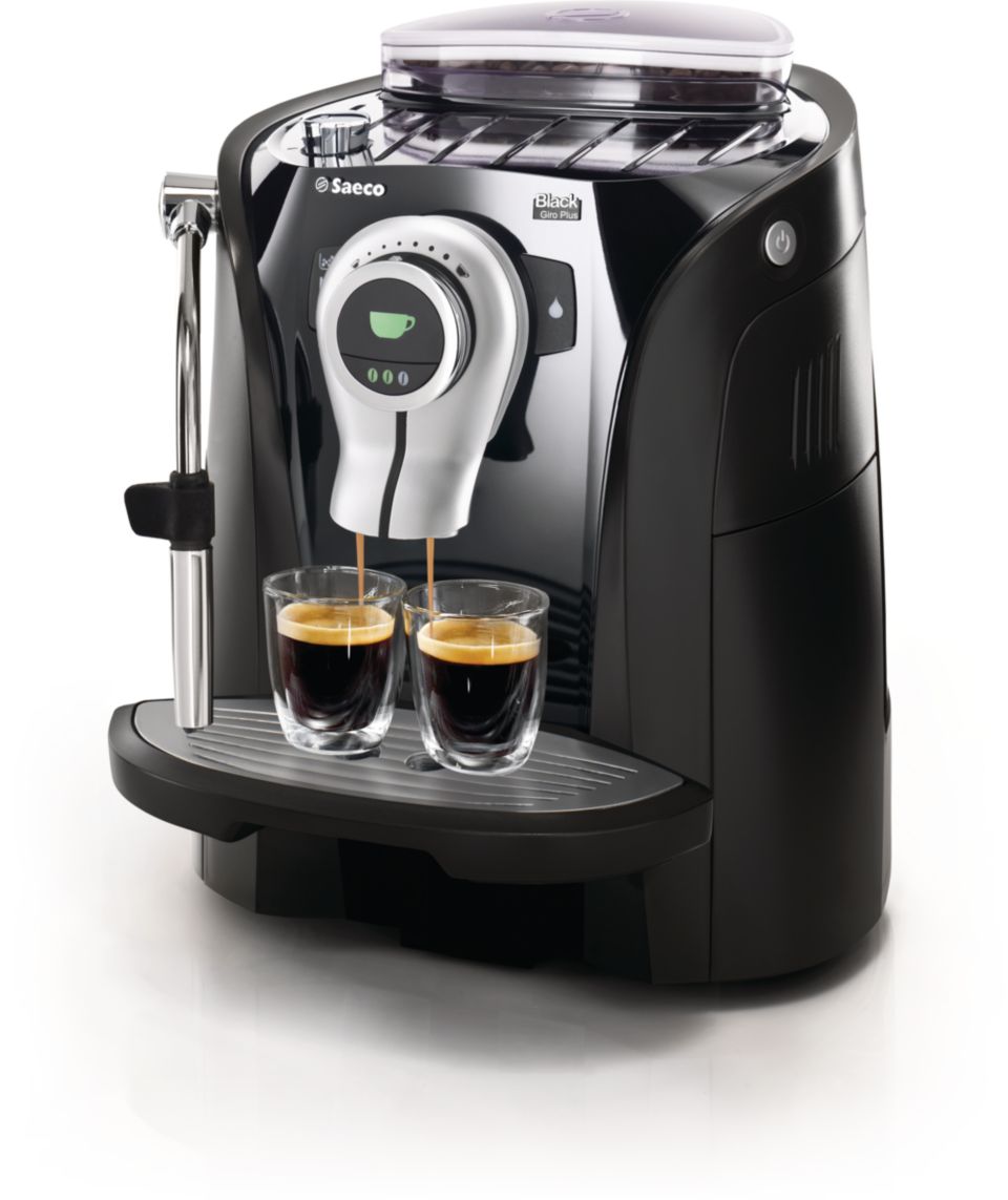  Saeco Odea Go Eclipse Super Black Máquina de café espresso  automática : Hogar y Cocina