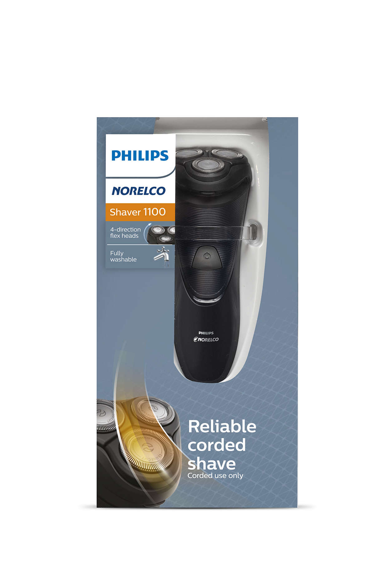 Image result for Philips Norelco Series 1100 Dry Electric Shaver (S1150/81)