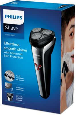 philips 1000 series dry shaver