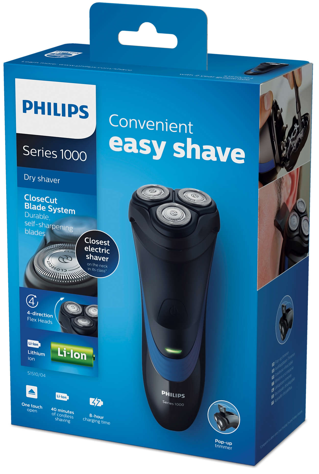 Image result for Philips Series 1000 Dry Electric Shaver For Men's (S1510/04)