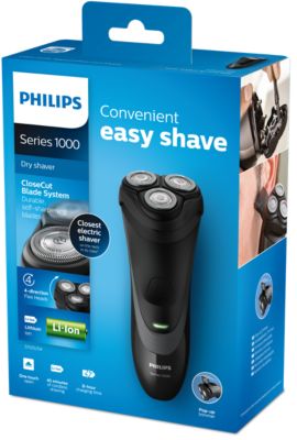 philips series 1000 charging time