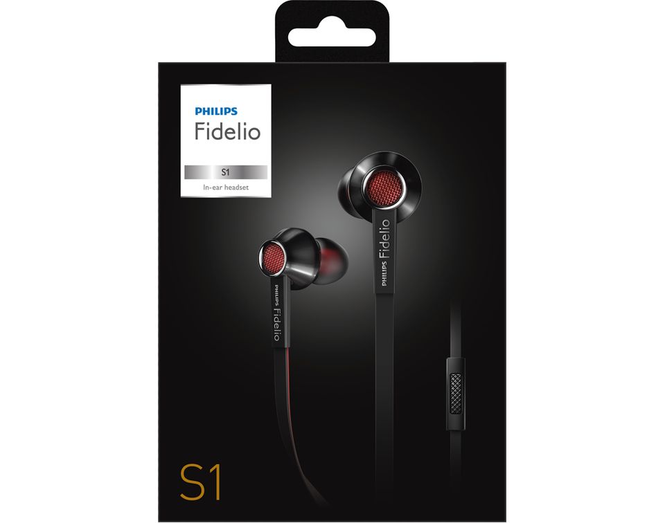 Headphones with mic S1 00 Fidelio