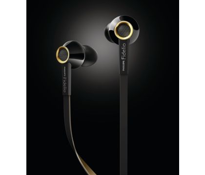 PHILIPS Fidelio S2 Original HIFI Headsets High Resolution Fever Phone Call  Wire Control In-ear Earphone