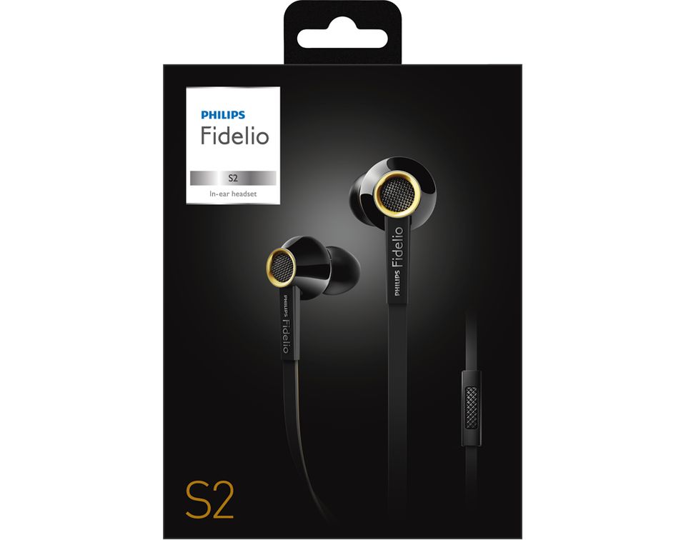 Headphones with mic S2BK 00 Fidelio