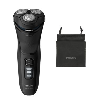 Philips Shaver series 3000 - Rasoir électrique 100 % étanche, Series 3000 - S3233/52