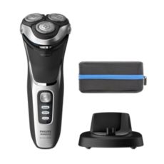 View support for your Shaver 3800 Wet & dry electric shaver, Series