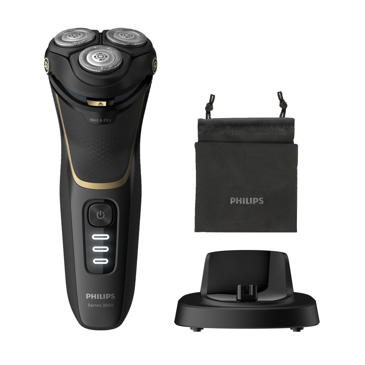Shaver series 3000 Elektr. Nass- und Trockenrasierer Series 3000 S3333 ...