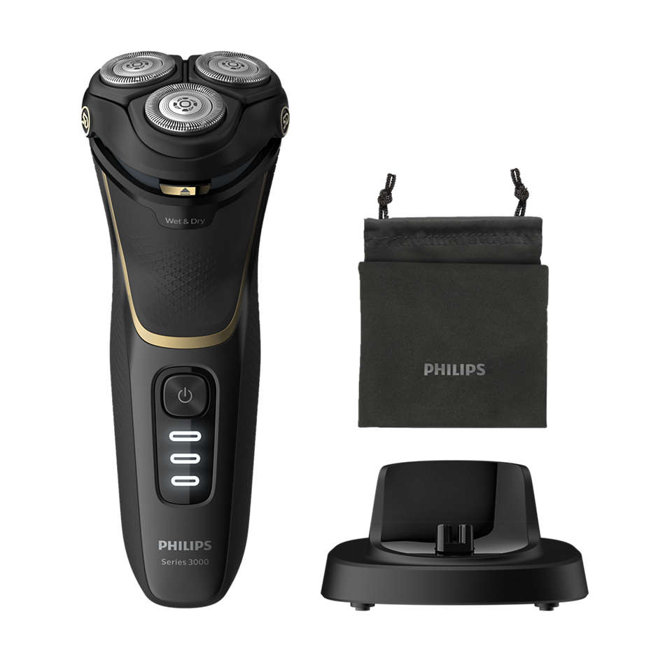 philips.co.uk | Wet or Dry electric shaver, Series 3000