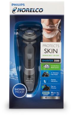 philips series 3000 wet and dry men's electric shaver