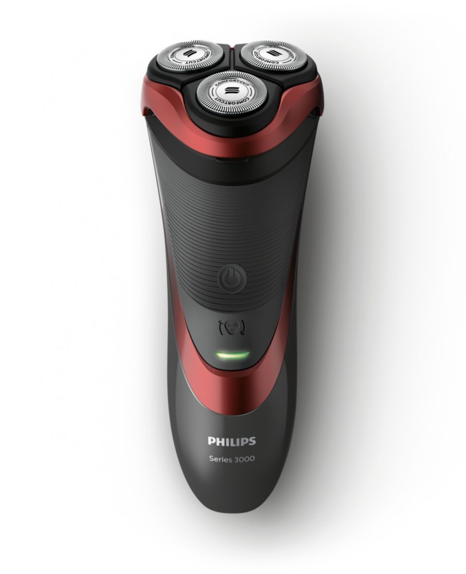 Shaver Series 3000 Wet Dry Electric Shaver With Pop Up Trimmer
