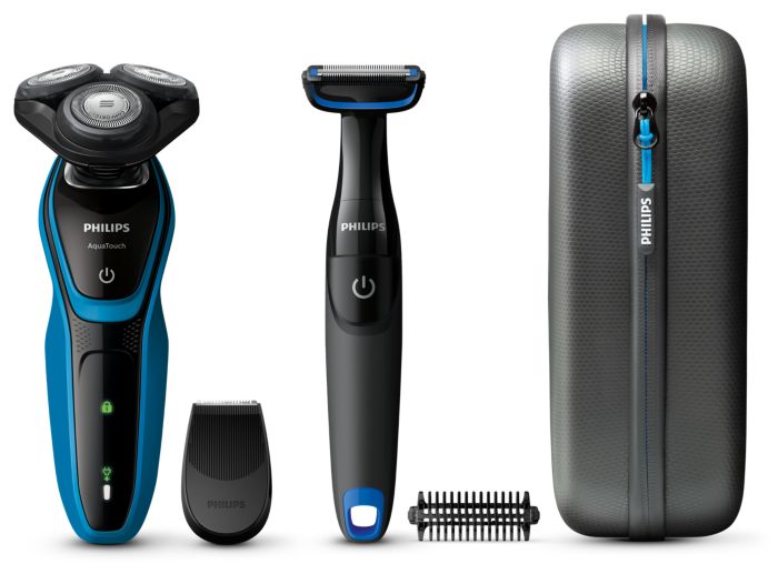 Philips S5400 06 Rasoir électrique Aquatouch 100 étanche