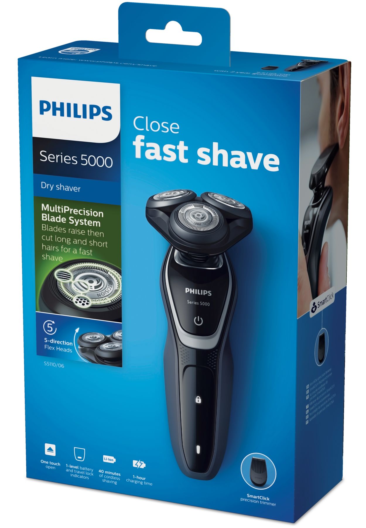 Philips S5110/06 Series 5000 – Il Rasoio Elettrico