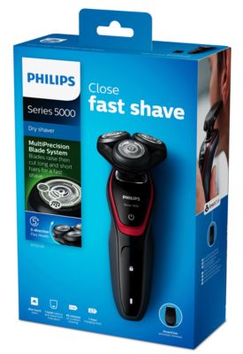 philips series 5000 close fast shave