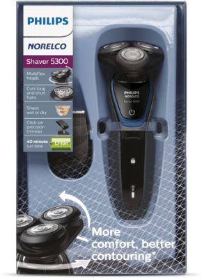 philips norelco series 5100 wet & dry men's rechargeable electric shaver