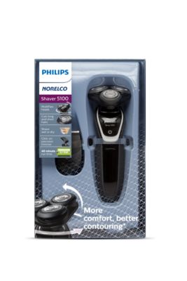 philips norelco series 5100 wet & dry men's rechargeable electric shaver