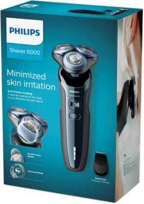 philips wet and dry shaver 6000