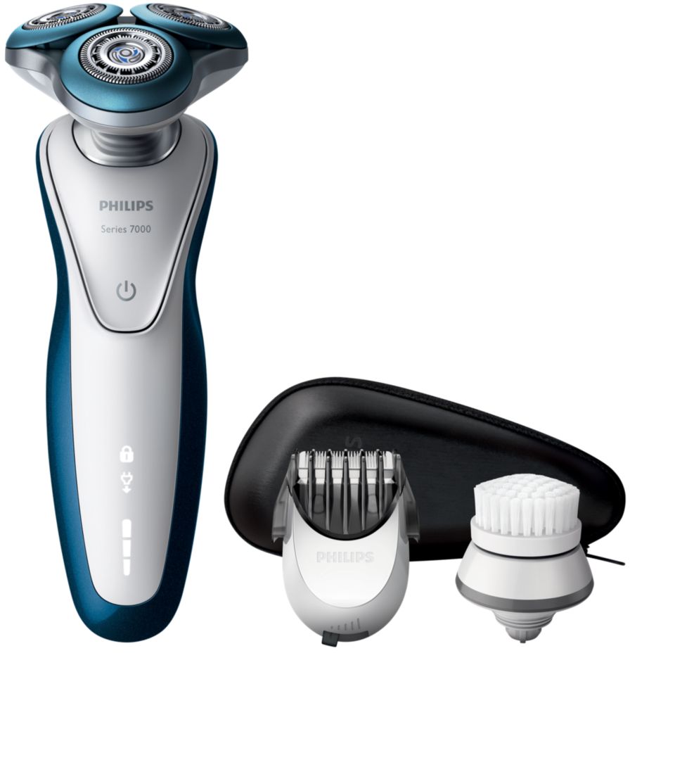 Shaver series 7000 Elektrisch scheerapparaat voor nat en droog scheren