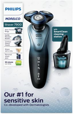 philips series 7000 wet and dry men's electric shaver with precision trimmer