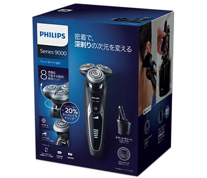 Shaver series 9000 ウェット＆ドライ電気シェーバー S9552/26 | Philips